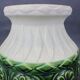 Large Mid-Century BAY Keramik Green Relief Vase, West Germany, 1970s