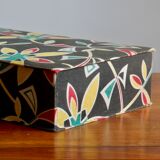 1950s fabric sewing box
