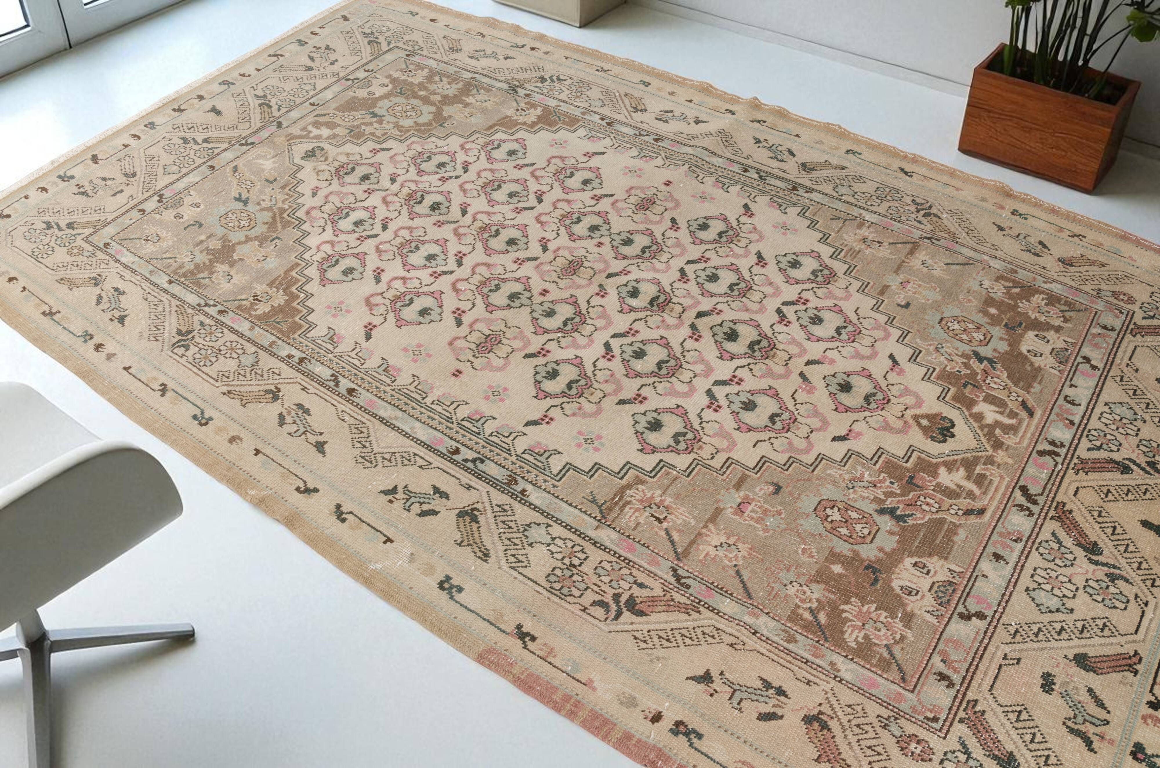 Anatolian Ethnic Vintage Floor Carpet sku-v811
