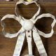 Metal and wood bow and ribbon hooks