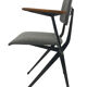 Armrest upholstery in skai industrial chair Marko Holland