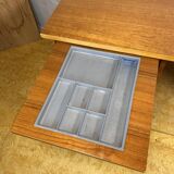 Mid-Century Retro Vintage Teak Desk – 1960s Danish Design