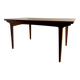 70s Scandinavian-inspired table with extensions