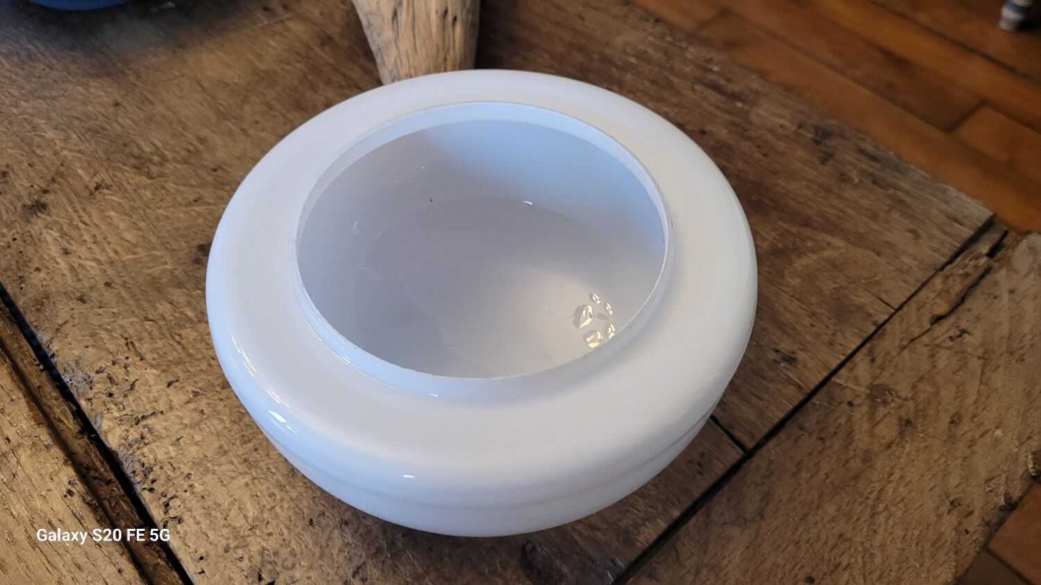 Opaline wall/ceiling light 60's