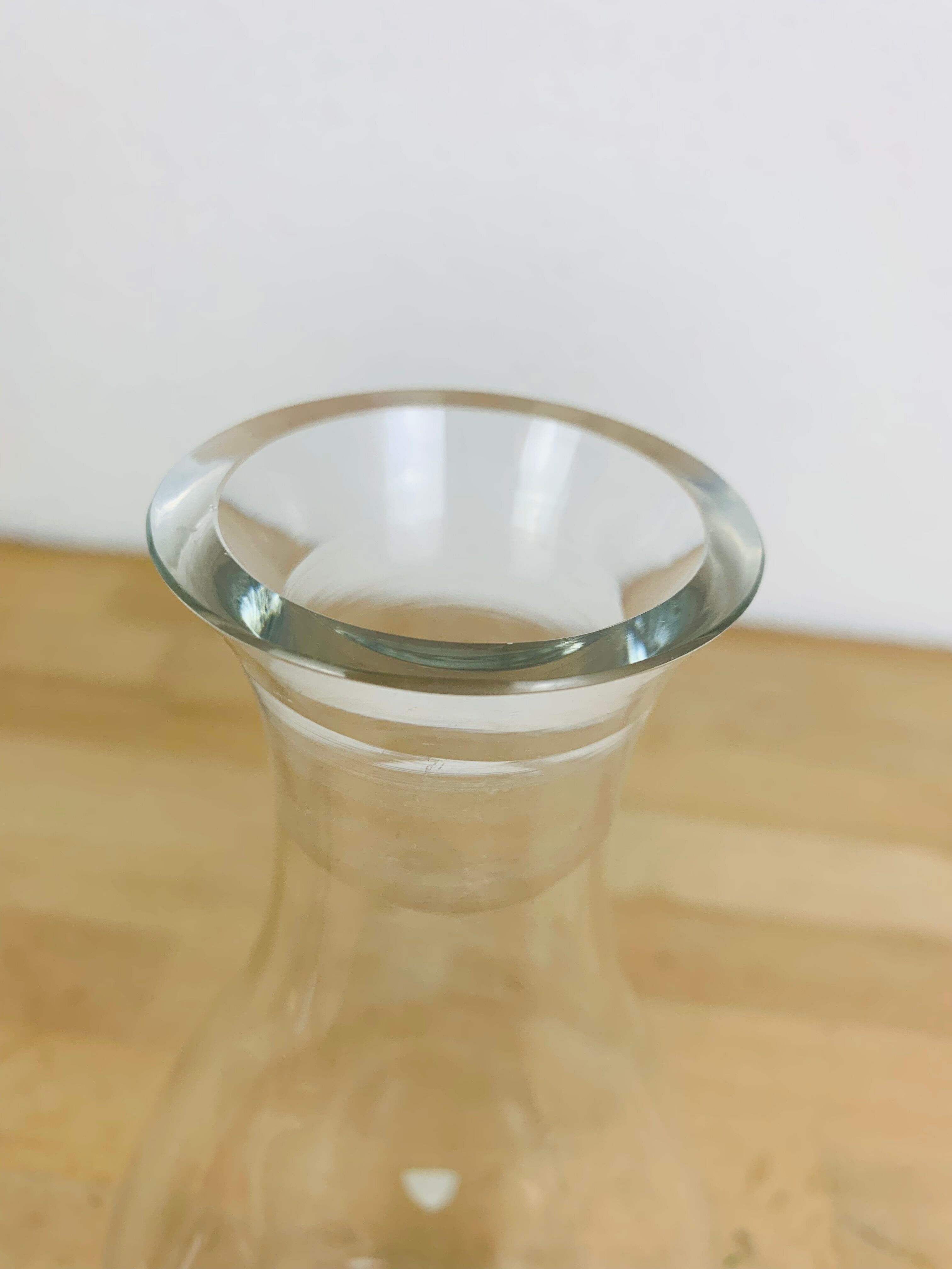 Glass decanter Scandinavian Orrefors Sweden