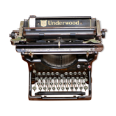 Underwood typewriter early twentieth century