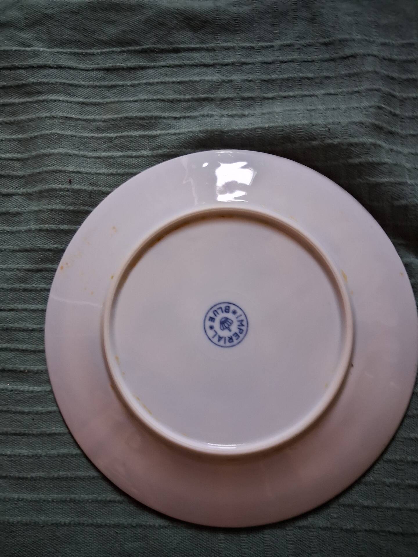Imperial Blue plates