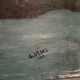 Oil on canvas board signed G. Vedel, 1958