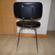 Chair faux leather black