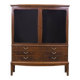 Walnut cupboard, Danish design, 1960s, production: Denmark