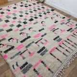 Azilal Berber rug in handmade wool 326 X 250 CM