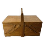 Boite à couture en bois