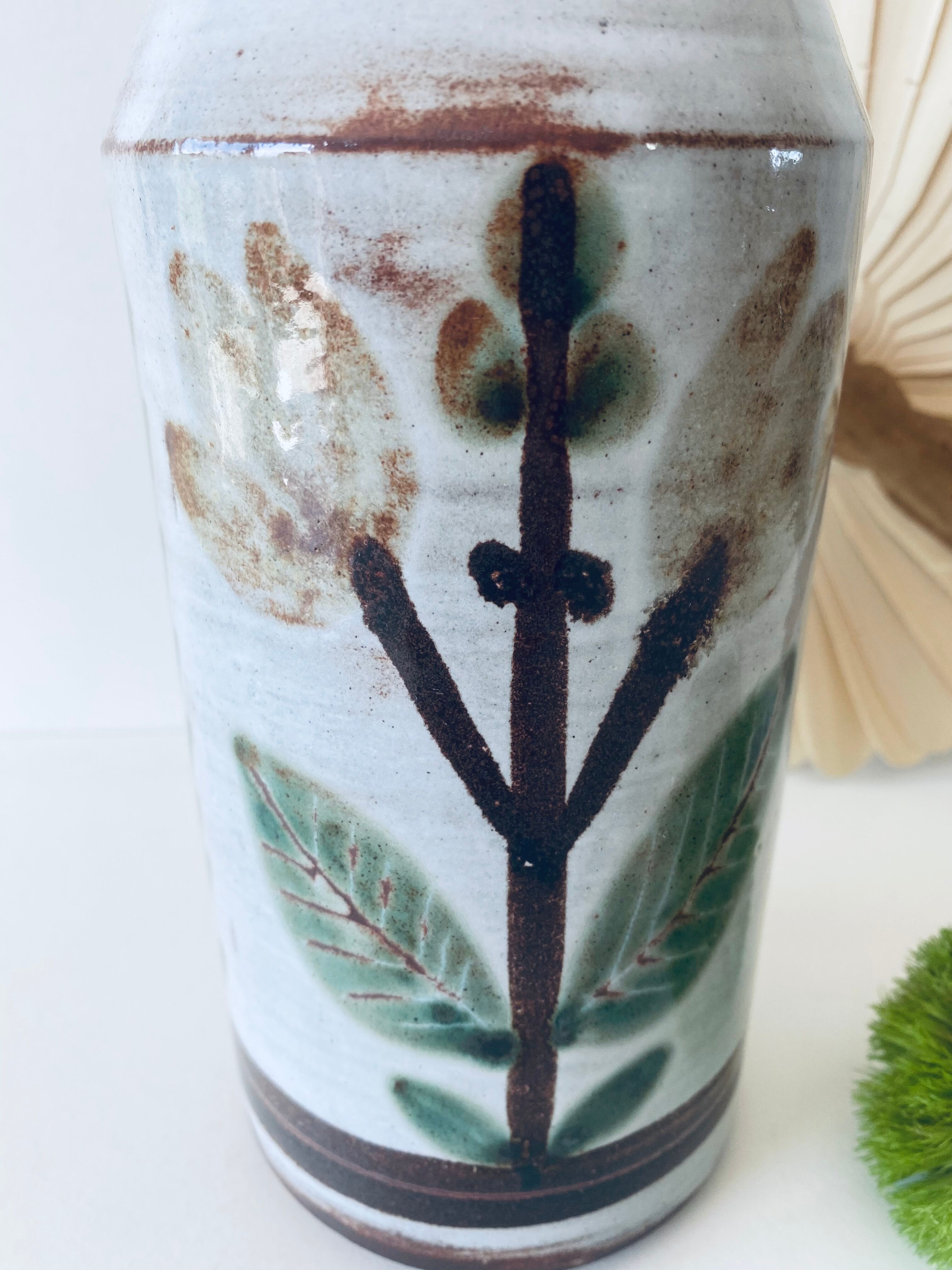Vase signed Michel Barbier and Gustave Reynaud