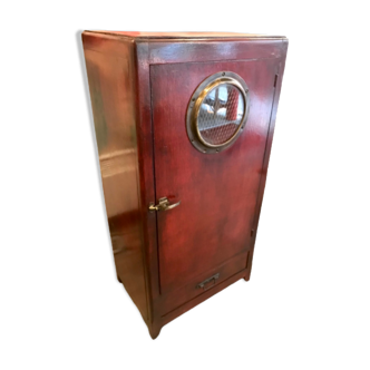 OLD WOODEN ICE CREAM CABINET