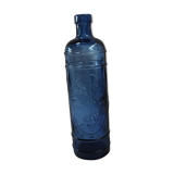Blue glass bottle