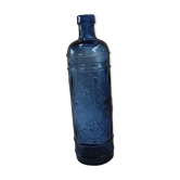 Blue glass bottle
