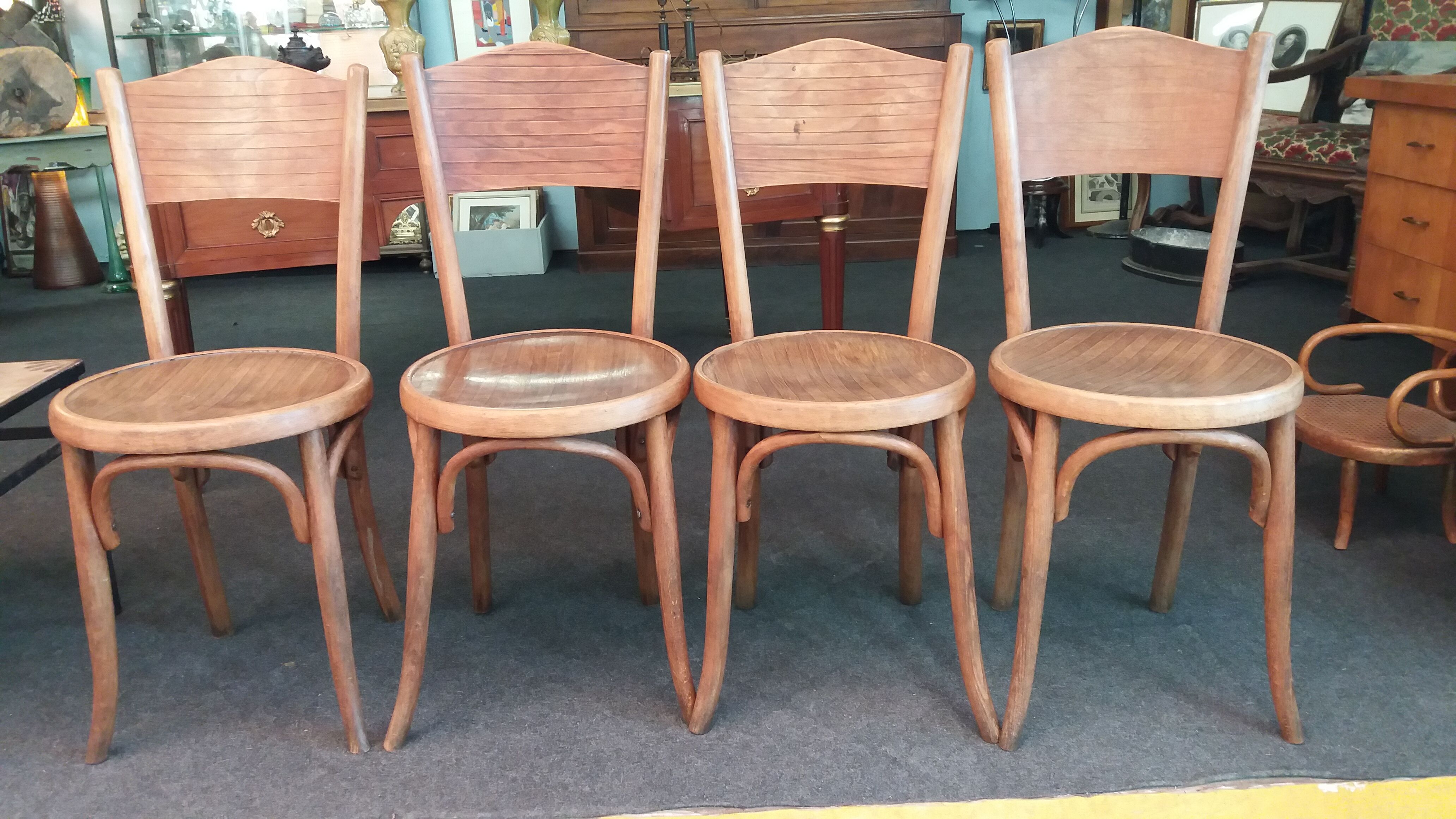 Set of 4 Fischel bistro chairs