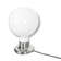 Table Light with Glass Shade from COSACK Lights Germany, 1970s