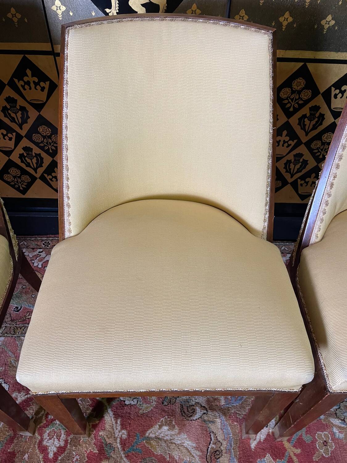 Suite of 4 Art Deco period chairs