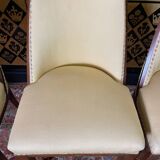 Suite of 4 Art Deco period chairs