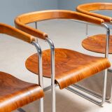 Czechoslovak Functionalist chairs, attributed to Jindřich Halabala, 1930s
