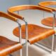 Czechoslovak Functionalist chairs, attributed to Jindřich Halabala, 1930s