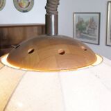 Danish Design Ceiling Lamp 70s Teak Height-adjustable