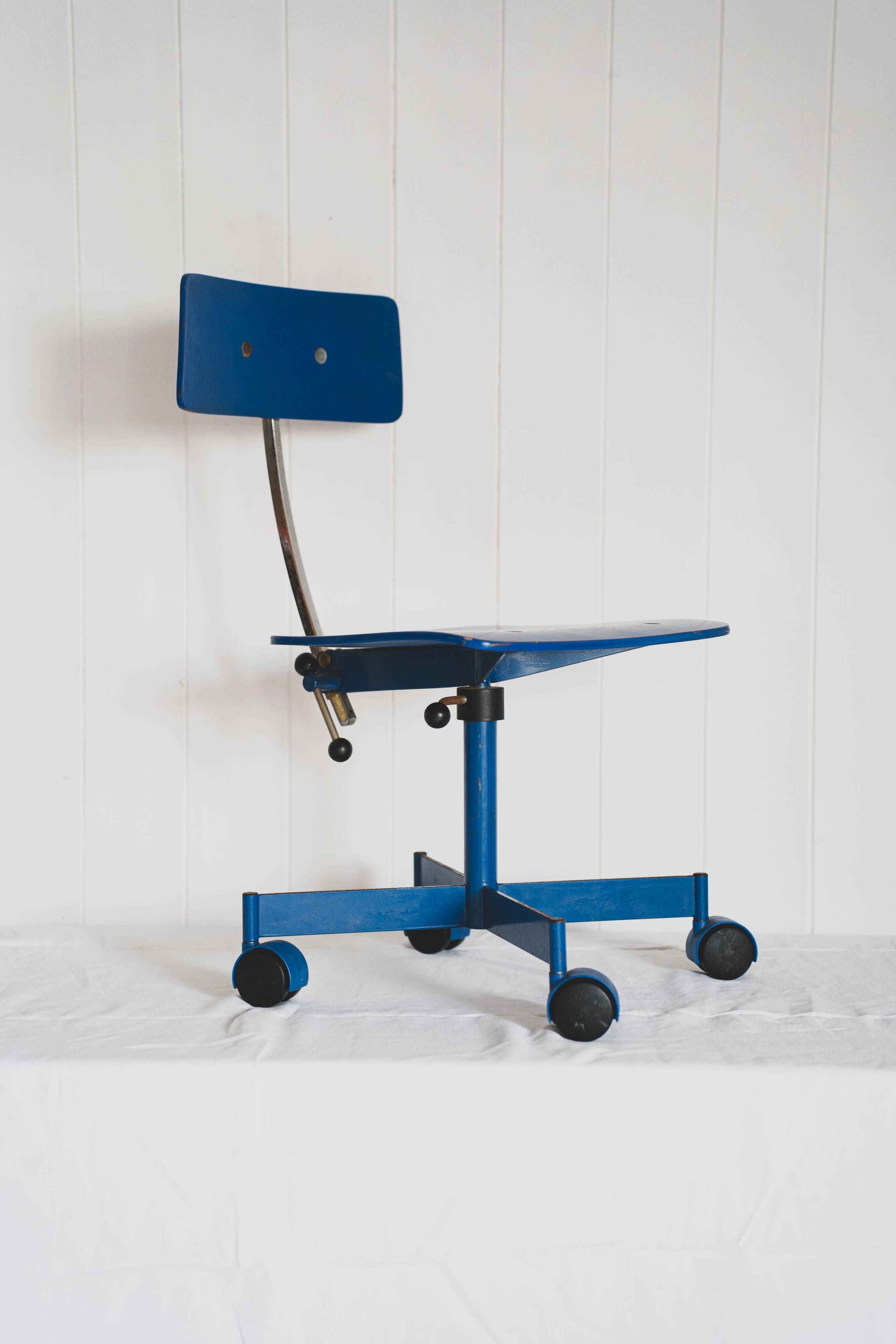 Pair of children's office chairs by Jørgen Rasmussen for Kevi