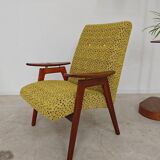 Paire de fauteuils Jaune par Jaroslav Smidek pour Ton (Thonet) Expo 58