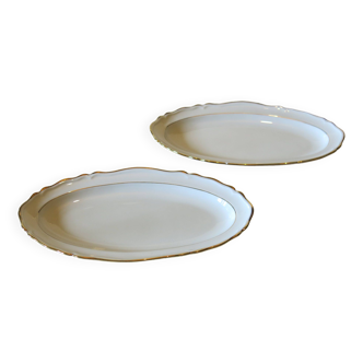 2 very pretty Limoges porcelain bowls in good condition