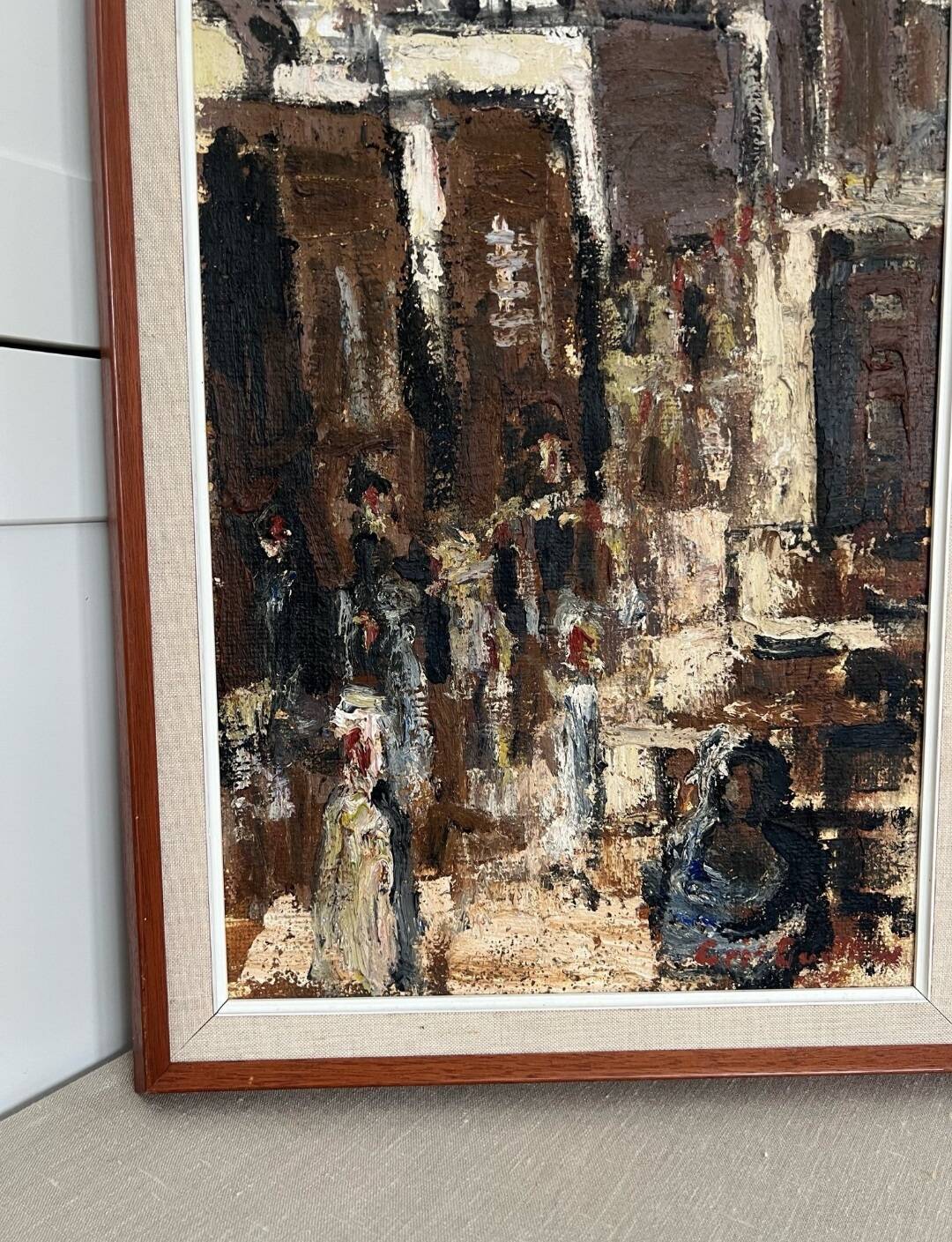 Oil Painting by Éric Lundberg, Scandinavian Painting / Cairo, Egypt