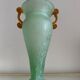 Vase amphore verre de Murano Scavo vintage