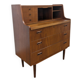 Vintage Scandinavian teak secretary