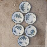 6 Margot Terre de Fer soup plates
