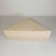 Mid-Century travertine coffee table with a triangular top, 1970s.