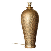 Gold ceramic lamp stand