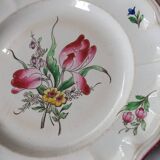 Flat plate from Lunéville with Keller and Guerin KG coat of arms