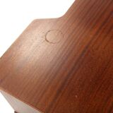 Scandinavian mahogany secretary, Sweden, 1950