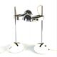Paire de lampe de table T395 de Robert Sonneman pour Luci Milan, 1972