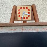 Tableau d’écolier vintage 1960