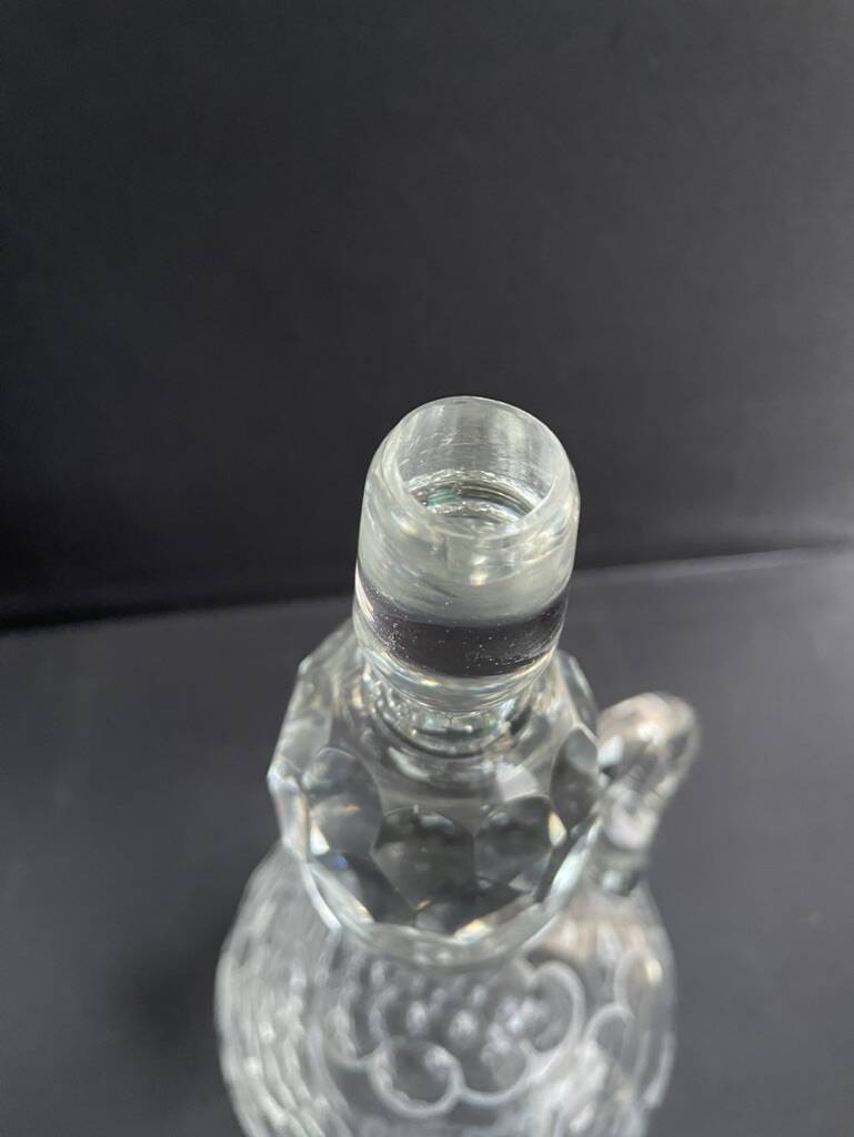 Ewer carafe – Blown and cut crystal