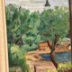 Original Swedish Oil on Canvas – “Village” by P. Agne – Signed – Vintage & Framed