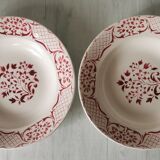 Set of 6 hollow plates Versailles