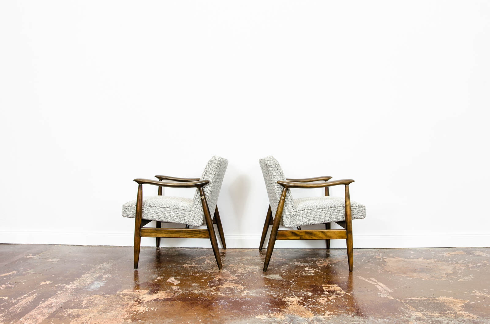 Paire de fauteuils GFM-87 par Juliusz Kędziorek