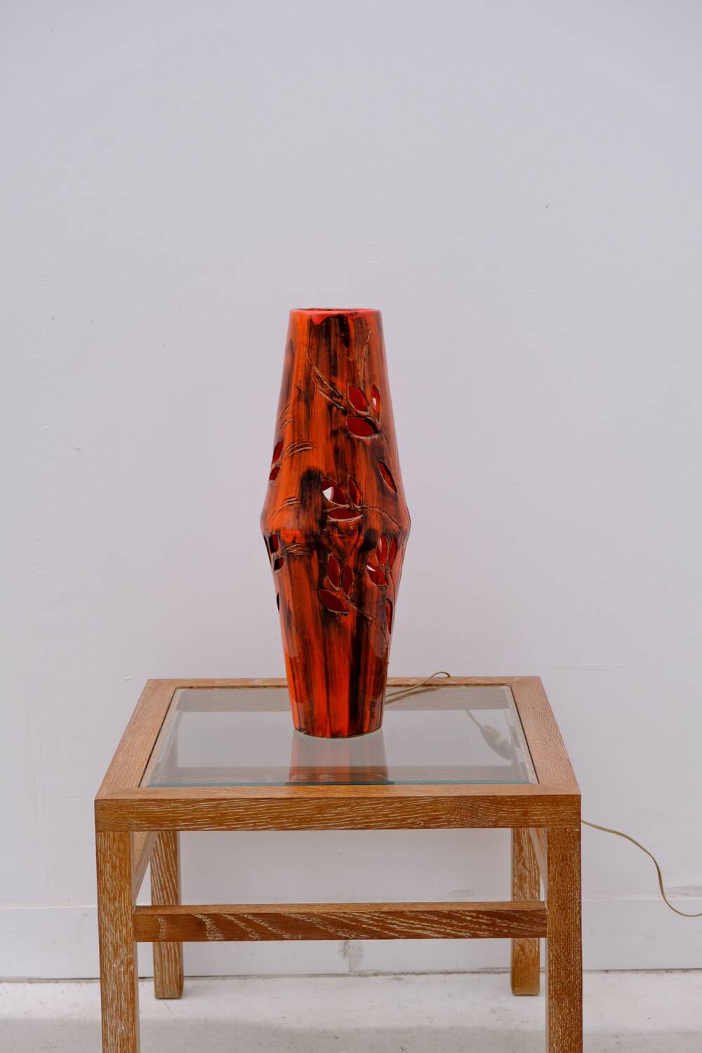 Ceramic lamp by Honoré CAMOS - VALLAURIS, 1960