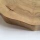Free-form end wooden tray of Sweden