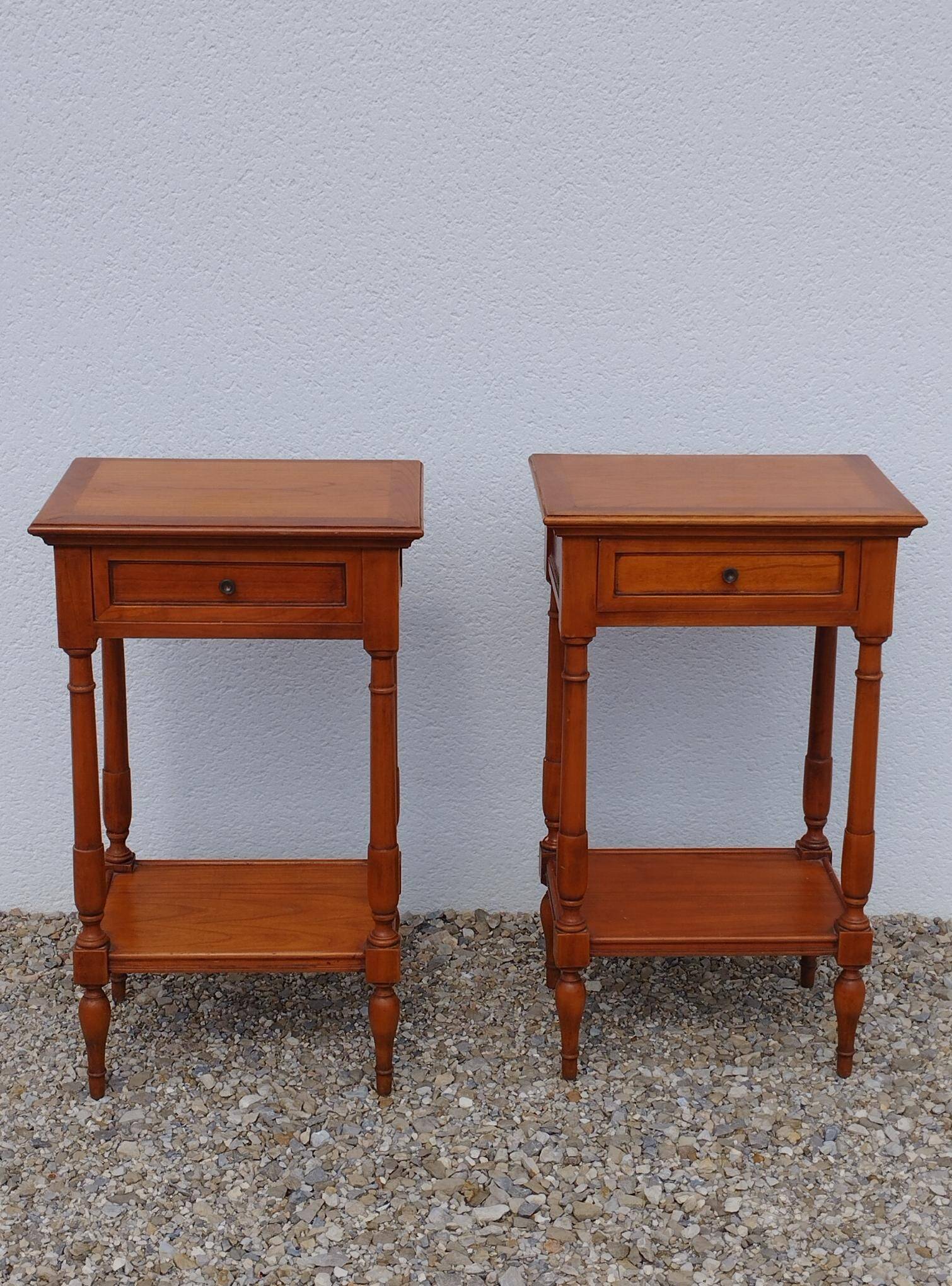 Vintage bedside tables