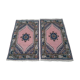 Set of 2 Berber carpets handmade bed descents