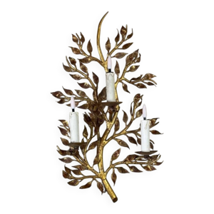 Applique en métal doré,