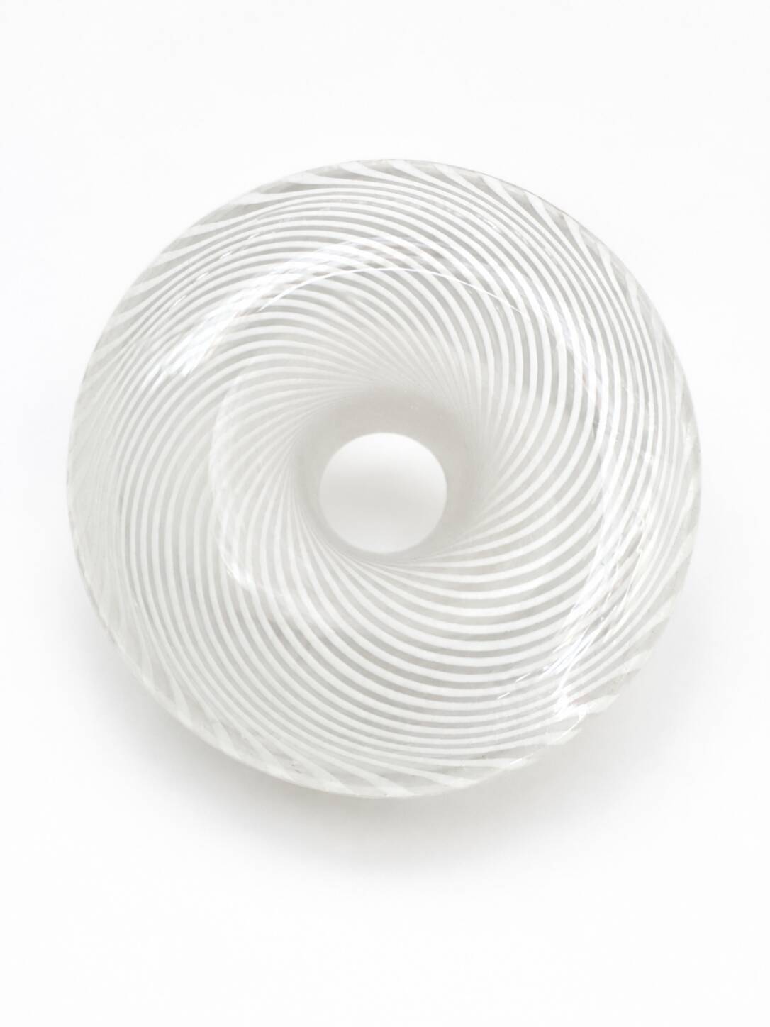 Flat Vase Mezza Filigrana Murano - Bibierre (Code 055), 1970